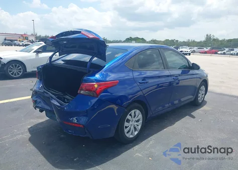 2022 Hyundai Accent Se from USA, damaged, VIN 3KPC24A69NE181874